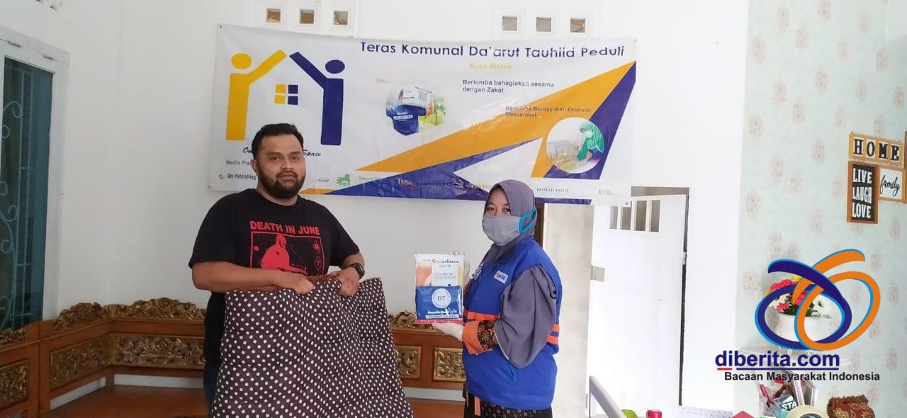  Teras Komunal (TK) Kembali Support Fasilitas Rumah Asuh Daarul Ihya Metro Binaan DT Peduli Lampung