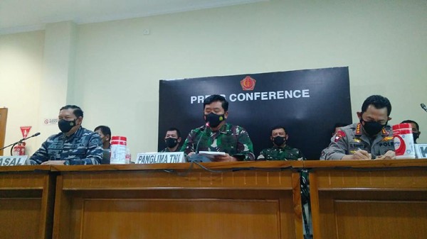  Ungkapan Kesedihan Panglima TNI Saat Umumkan 53 Awak KRI Nanggala-402 Gugur