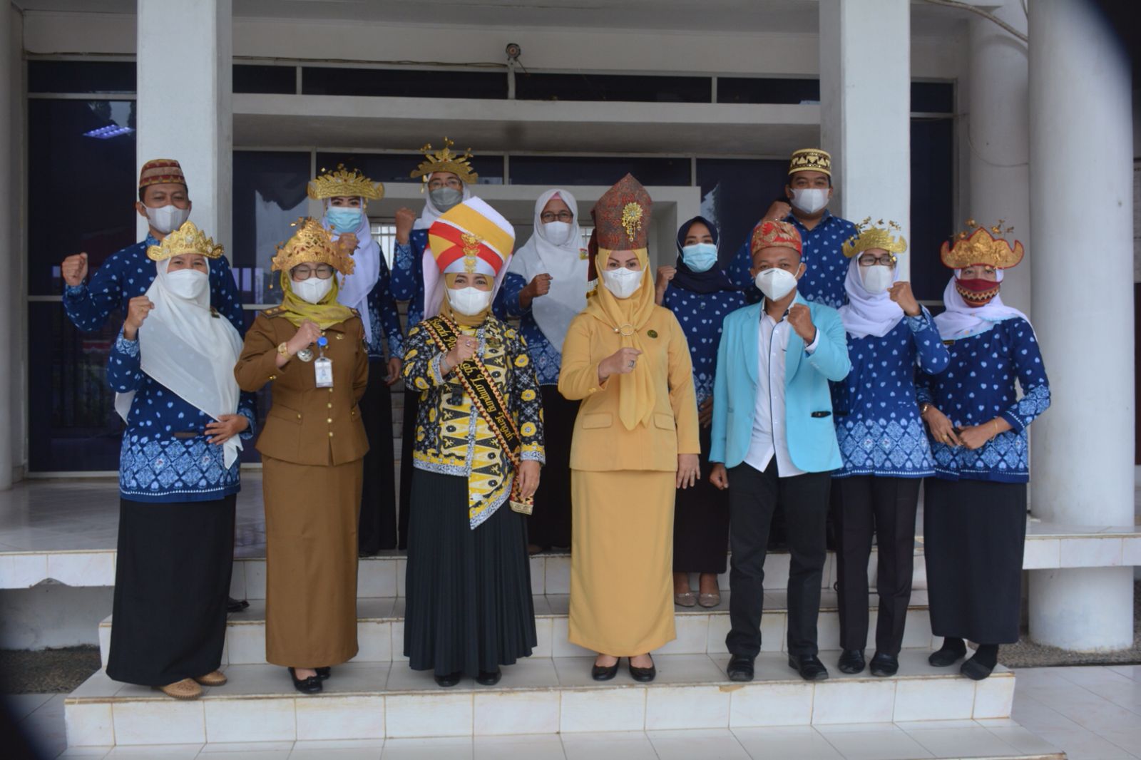  Bunda Paud Lampung Tengah Mengikuti Perayaan HUT Ke-16 HIMPAUDI Secara Virtual