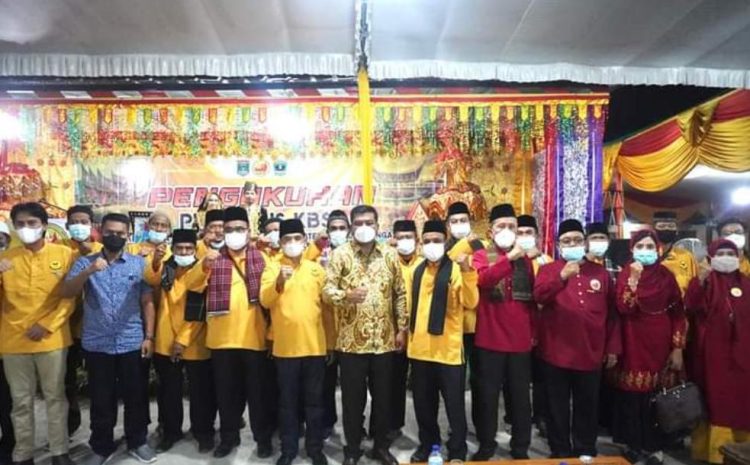  Bupati Lampung Tengah Hadiri Pelantikan Yos Devera Sebagai Ketua KBSB Lam-Teng