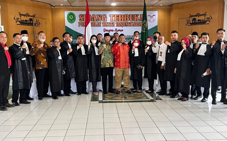 24 Advokat PA Tanjung Karang Ambil Sumpah