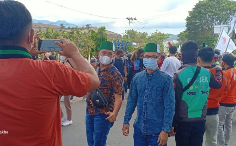  HMI Cabang Tulang Bawang Turut Serta Dalam Aksi Damai 13 April di Pemprov Lampung