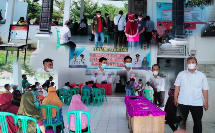  Warga Kampung Kaliawi Indah Vaksin Dosis Ke Tiga