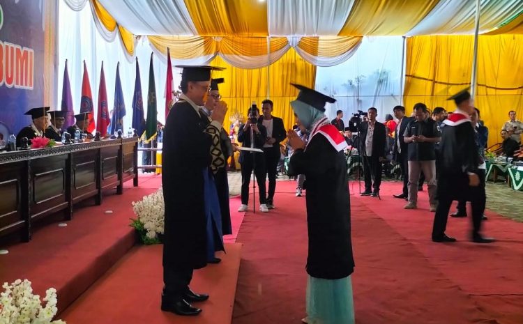  Universitas Muhammadiyah Kotabumi Gelar Acara Wisuda Mahasiswa Jenjang Sarjana