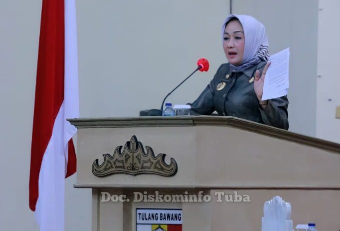  DPRD Tuba Gelar Rapat Paripurna Laporan Pertanggung Jawaban Pelaksanaan APBD TA 2021