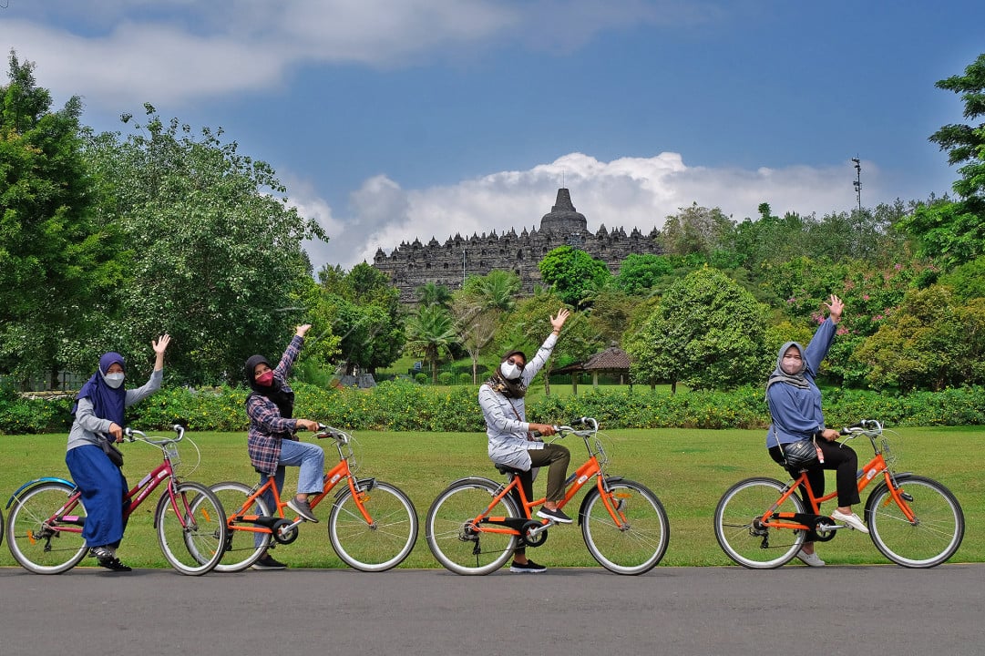 Tren wisata sepeda